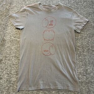 Harley-Davidson Men's Gray T-Shirt Retro Helmet Short Sleeve Size S Made In USA.